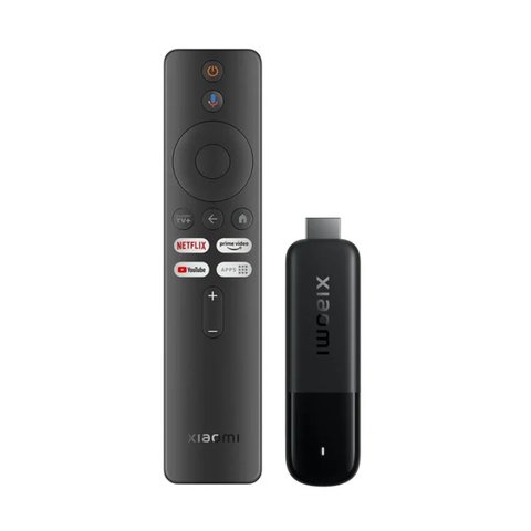 Xiaomi TV Stick 4K (2nd Gen) Streaming Media Player with Google TV, Dolby Vision, Wi-Fi 6 & Voice Remote - Black