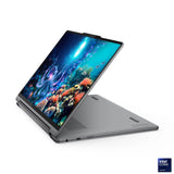 لينوفو لابتوب Yoga 9 2-in-1 14ILL10 بشاشة OLED لمس 14 بوصة 2.8K – معالج Intel Core Ultra 7 258V، رام 32 جيجا، هارد 1 تيرا، كرت شاشة Intel Arc 140V، نظام Windows 11 Home، لوحة مفاتيح بإضاءة خلفية عربي وإنجليزي، لونا جراي، ضمان سنتين + قلم