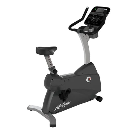 Life Fitness C3 Upright Lifecycle Exercise Bike with Track Connect 2.0