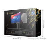 Sades BL-Shark 34" WQHD (3440x1440) 165Hz Refresh Rate, 0.5 Response Time, HDMI 2.1, VA Curved Gaming Monitor - Black