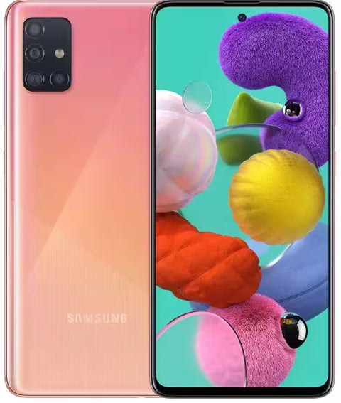 SAMSUNG GALAXY A51 128GB PHONE - PINK
