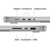 Apple MacBook Pro - 16.2" / M4 Pro / 14-Core CPU / 20-Core GPU / 48GB RAM / 512GB SSD / Silver / 1YW