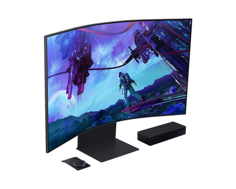 Samsung, Odyssey Ark 2nd Gen Curved UHD Gaming Monitor, 55"