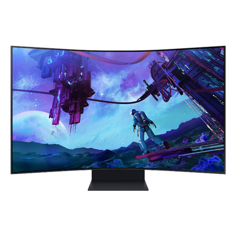 Samsung, Odyssey Ark 2nd Gen Curved UHD Gaming Monitor, 55"