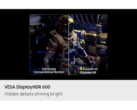 SAMSUNG Odyssey G9 49INCH DQHD 144Hz Gaming Monitor