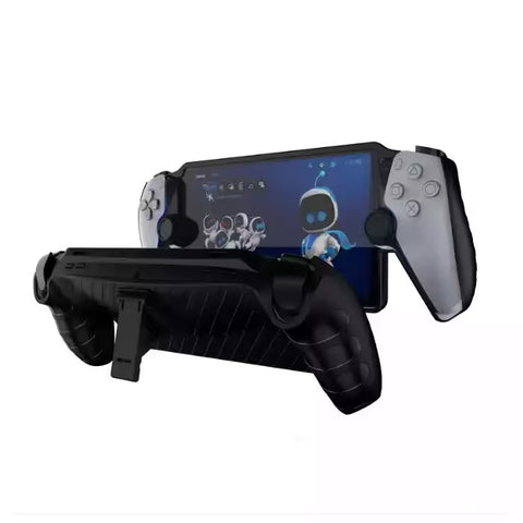 كفر TPU مخطط مع حامل لجهاز PlayStation Portal