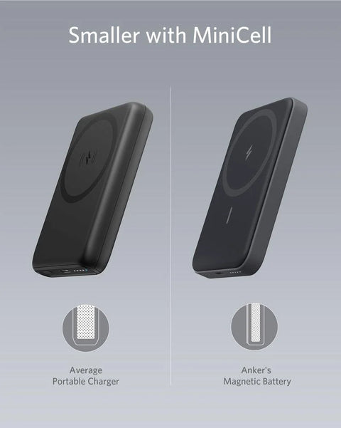 Anker 622 Magnetic Battery (MagGo),5,000mAh - Black