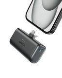 Anker Nano Power Bank 5000mAh 22.5W Built-In USB-C Connector - Black