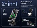 UGREEN 2-in-1 Magnetic Wireless Charger35316