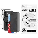 PanzerGlass® B1359+P2863+1283, Flagship 3-in-1 Privacy Bundle iPhone 16 Plus
