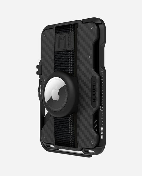 AULUMU G03 Multi-Tool Magnetic Metal Wallet Carbon Cover - Carbon Fiber