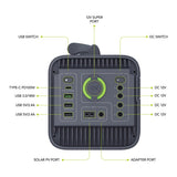 Goui, Beast Power Station 600W, 11 Ports for Camping & Emergency Backup