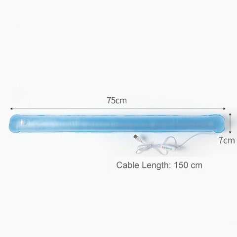 1200-Lumen Inflatable USB LED Camping Tent Light with Magnetic Mount – 75 cm