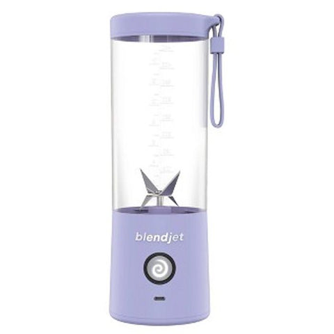 Blendjet V2 Portable Blender 475ml, USB-C Rechargeable with Jetsetter Sleeve and Drinking Lid Free - Lavender