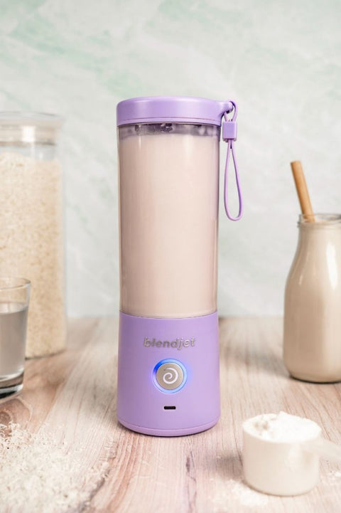 Blendjet V2 Portable Blender 475ml, USB-C Rechargeable with Jetsetter Sleeve and Drinking Lid Free - Lavender