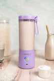 Blendjet V2 Portable Blender 475ml, USB-C Rechargeable with Jetsetter Sleeve and Drinking Lid Free - Lavender