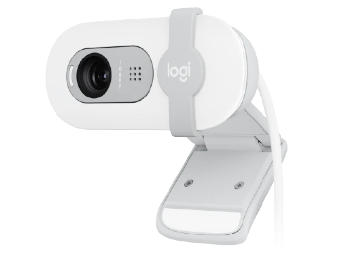 Logitech Brio 100 Full HD Webcam - White Logitech Brio 100 Full HD Webcam - White