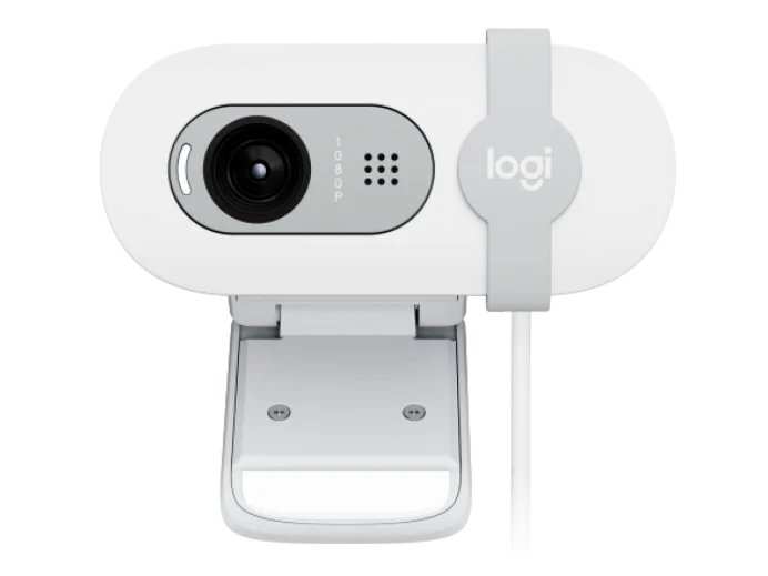 Logitech Brio 100 Full HD Webcam - White Logitech Brio 100 Full HD Webcam - White