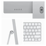 Apple iMac - 24" / M3 / 8-Core CPU / 10-Core GPU / 16-Core Neural Engine / 8GB RAM / 512GB SSD / Arb/Eng / Silver / 1YW