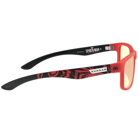 Gunnar Optiks Miles Morales Glasses - Red / Black