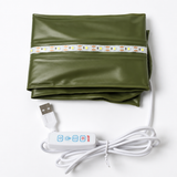 1200-Lumen Inflatable USB LED Camping Tent Light with Magnetic Mount – 65 cm