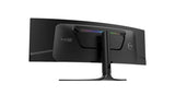 مجموعة : شاشة ألعاب SADES SP-Whale (SA-C01U49) المنحنية مقاس 49 بوصة بتقنية OLED ودقة Dual QHD مع مجموعة ملحقات ألعاب الكمبيوتر Gamax GM-204 (4 في 1) التي تشمل لوحة مفاتيح ميكانيكية باللغة العربية