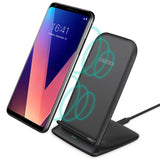 Choetech 15W Wirless Charger Stand - Black T555-F-101ABBK