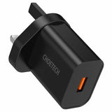 Choetech 18W USB-A Charge + AC Cable - Black