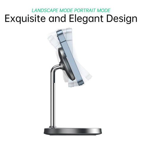 Choetech 2 in 1 Magleap Charger + 20W Charger - Grey & Silver