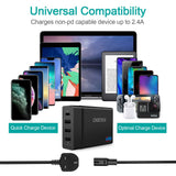 Choetech 3A+1C 72W Output ports wall charger