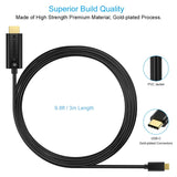 Choetech 3M Type C to HDMI Cable - 3M XCH-0030BK