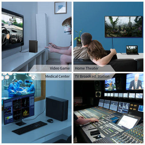 Choetech 8K 2M HDMI to HDMI Cable - Black XHH01