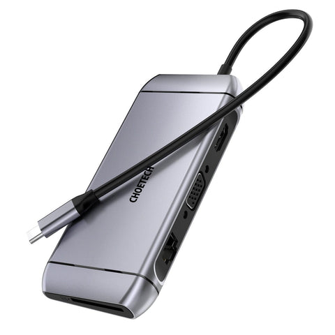 Choetech 9 in 1 USB C HUB - Silver HUB-M15