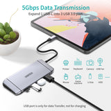 Choetech 9 in 1 USB C HUB - Silver HUB-M15