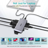 Choetech 9 in 1 USB C HUB - Silver HUB-M15