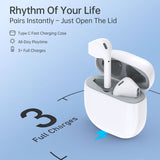 Choetech True Wireless Earbuds, White BH-T02-WH
