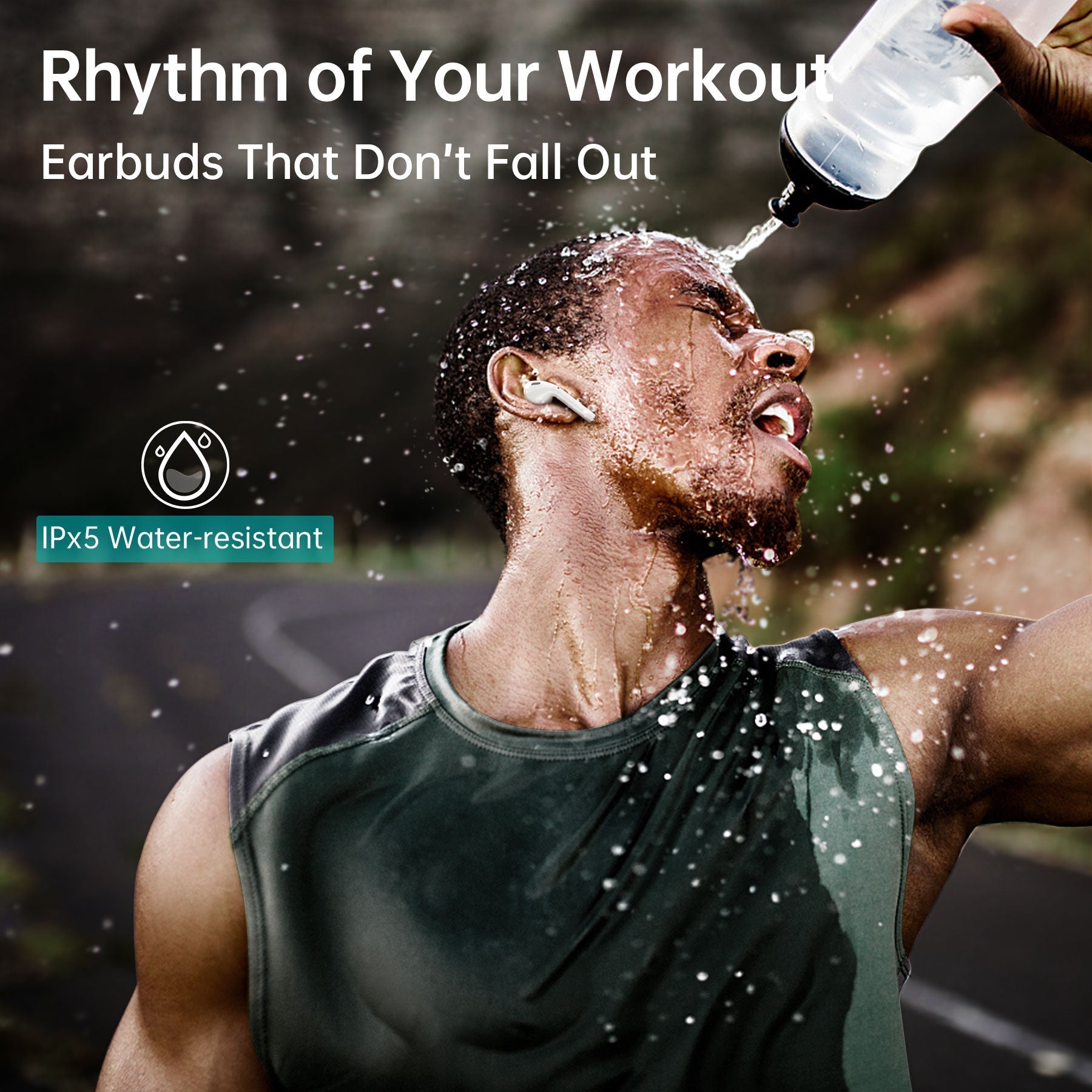 Choetech True Wireless Earbuds, White BH-T02-WH Choetech True Wireless Earbuds, White BH-T02-WH