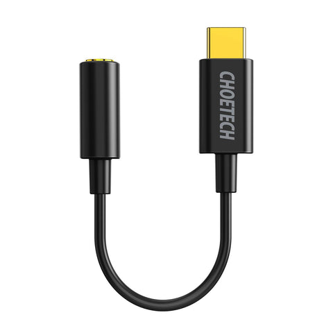 Choetech USB-C to 3.5mm Audio Jack Adaptor AUX003-BK