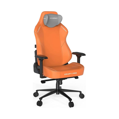 كرسي الألعاب الكلاسيكي Craft Pro من DXRacer - برتقالي