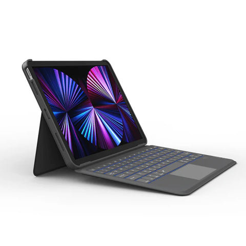 WiWU 3-in-1 Mag Magnetic Wireless Keyboard for iPad 11" 2025 (A16) & iPad 10.9" 2022 – Arabic + English
