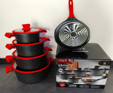 Osfe 17 Pcs Cookware Set