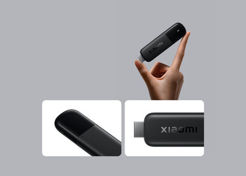 Xiaomi TV Stick 4K (2nd Gen) Streaming Media Player with Google TV, Dolby Vision, Wi-Fi 6 & Voice Remote - Black
