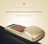 Automatic Mechanical Shoe Cover Dispenser with Foot Pedal Activation and Double Steel Film Cutter