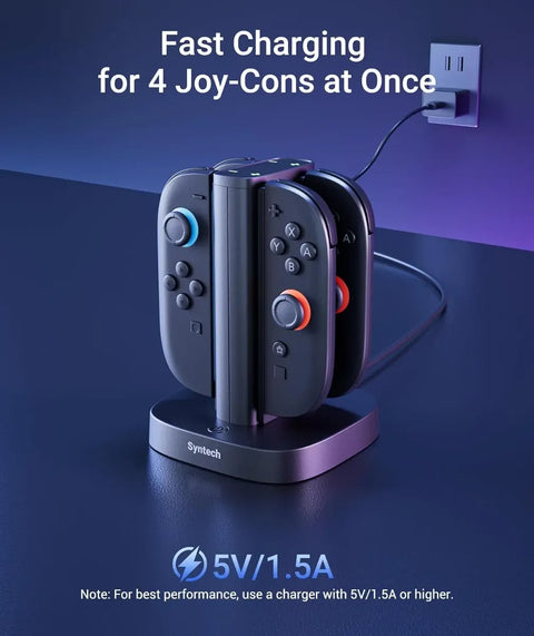 Syntech Joy-Con Charger Dock 4-in-1 for Nintendo Switch 2
