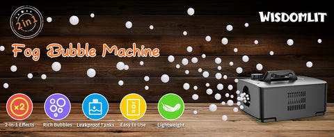 Fog Bubble Machine
