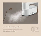 Rechargeable Cordless Mini Steam Iron with Dual Temperature Control – 5200 mAh