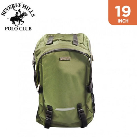 Polo Backpack Club Leader Soft Waterproof - 19 Inch - Green / Black