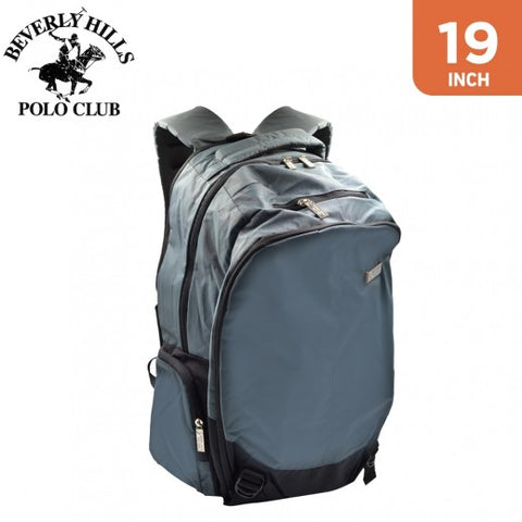 Polo Backpack Club Blooming Soft Waterproof - 19 Inch - Gray