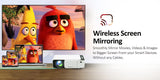 Full HD Smart Projector with 1080p Support, Wireless Screen Mirroring & 170-Inch Display
