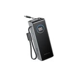 EcoFlow RAPID Power Bank (25,000mAh, 170W, 100W Built-In and Retractable Cables) - Silver